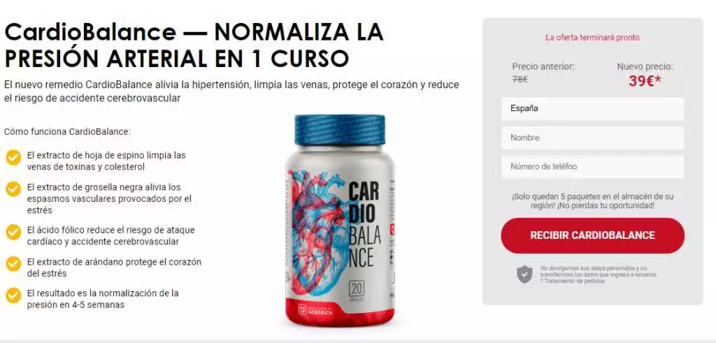 Precio de Cardiobalance en La Junquera: Beneficios y Dónde Comprar