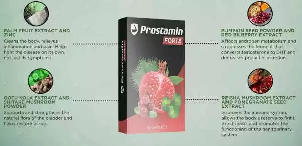 Prostamin en una farmacia de Cáceres