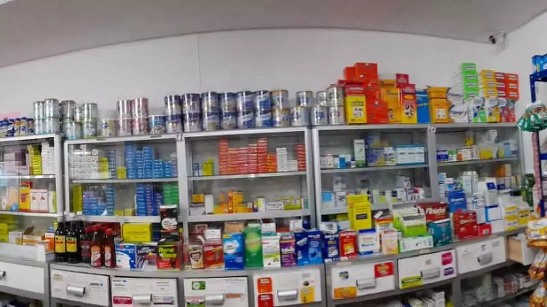 Sasparin en una farmacia de Zaragoza
